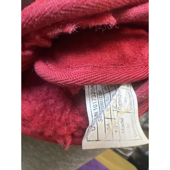 UGG Chukka Boots Girls 13 Youth Red - WORN - Picture 7 of 7